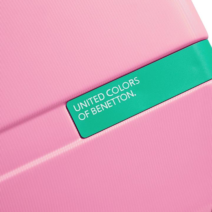 Immagine prodotto Delsey x Set di valigie United Colors of Benetton Now Hardside a 4 ruote 3 pezzi con piega elastica (192 l)