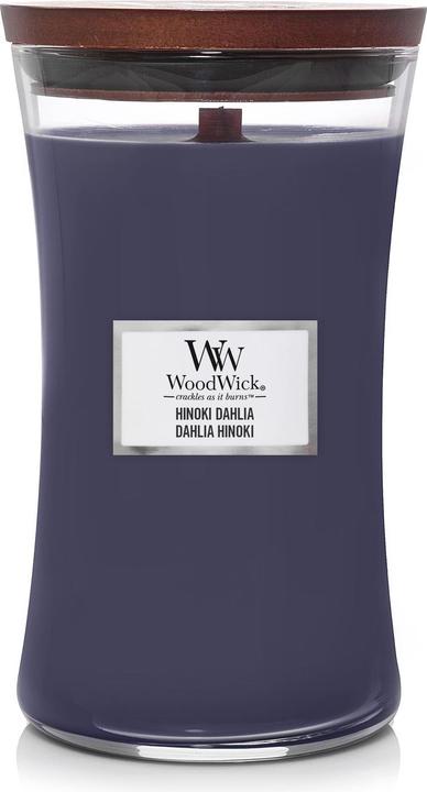 Actual product image WoodWick Hinoki Dahlia (609 g)