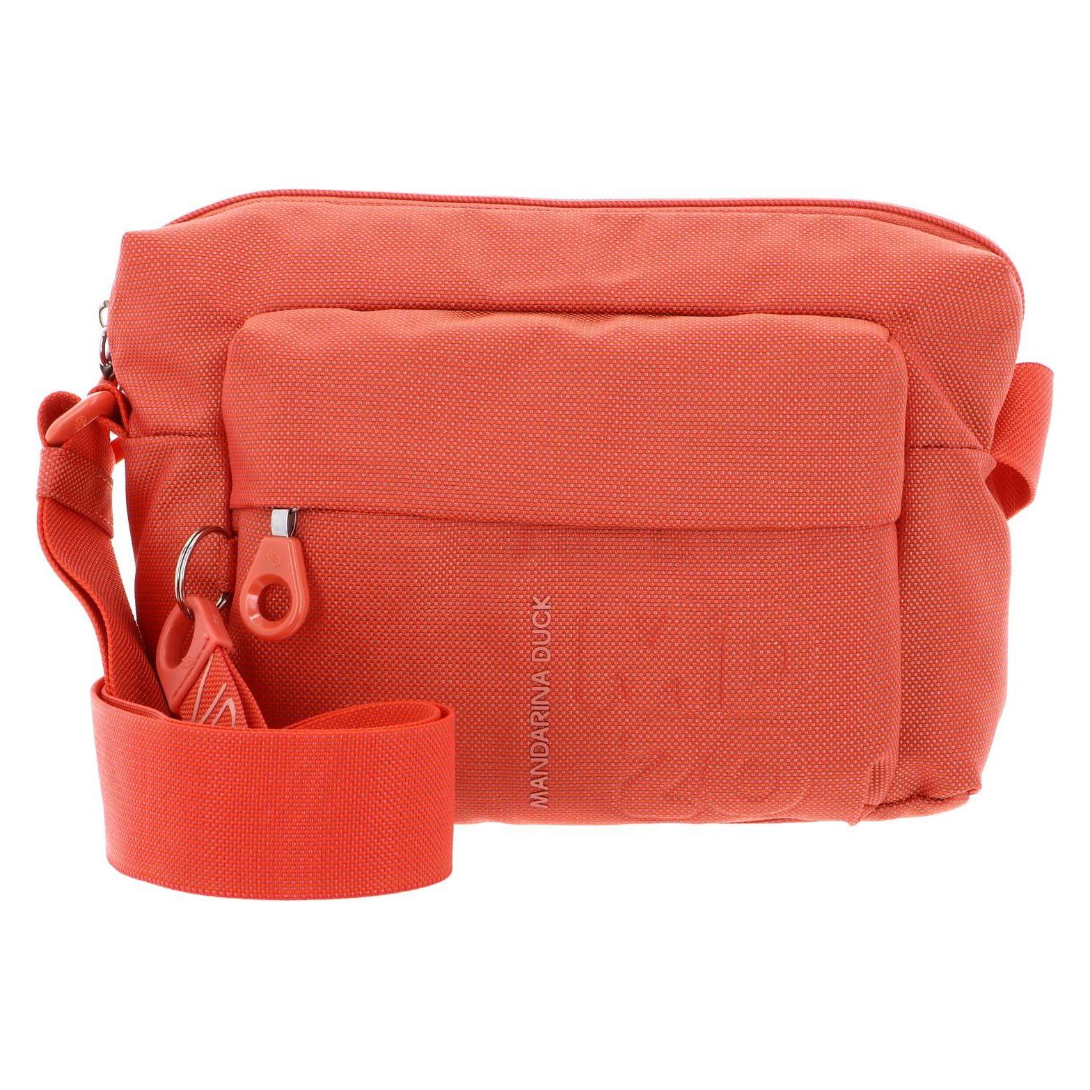 Mandarina Duck, Damen, Handtasche, MD20 Small Zip Crossover, Orange