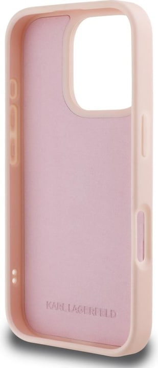 Produktbild Karl Lagerfeld Etui 3D Rubber Monogram & Choupette for iPhone 16 Pro Max pink (Apple iPhone 16 Pro Max)