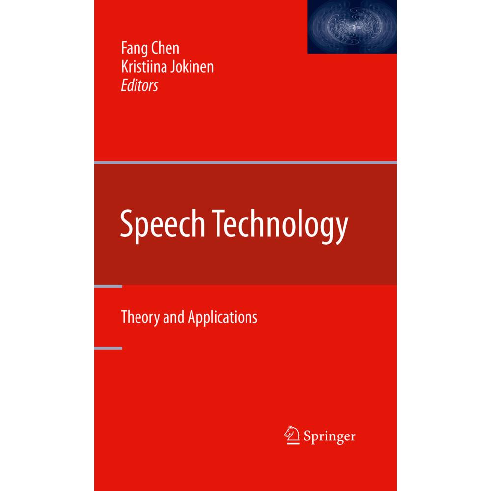 Speech Technology, Fachbücher von Fang Chen, Kristiina Jokinen
