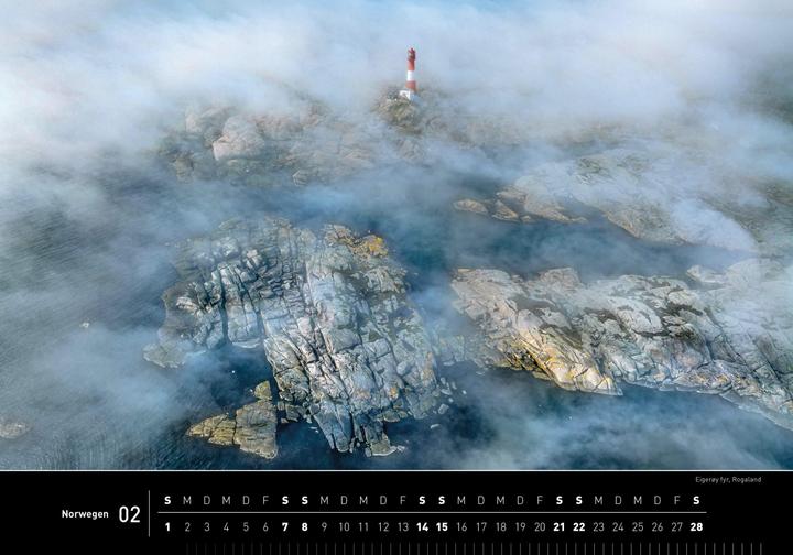 Immagine prodotto Calendario Premium Norvegia 2026 (50 x 35 cm)
