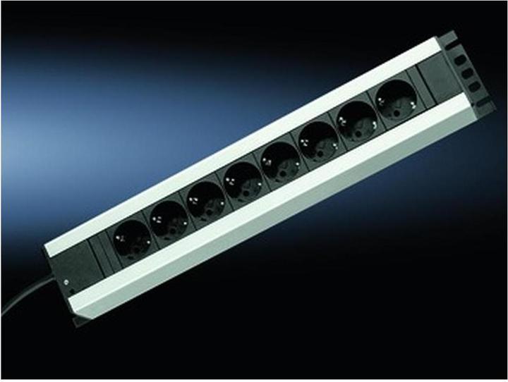 Produktbild Rittal Socket Strip (8 x, CEE 7/3, 2 m)