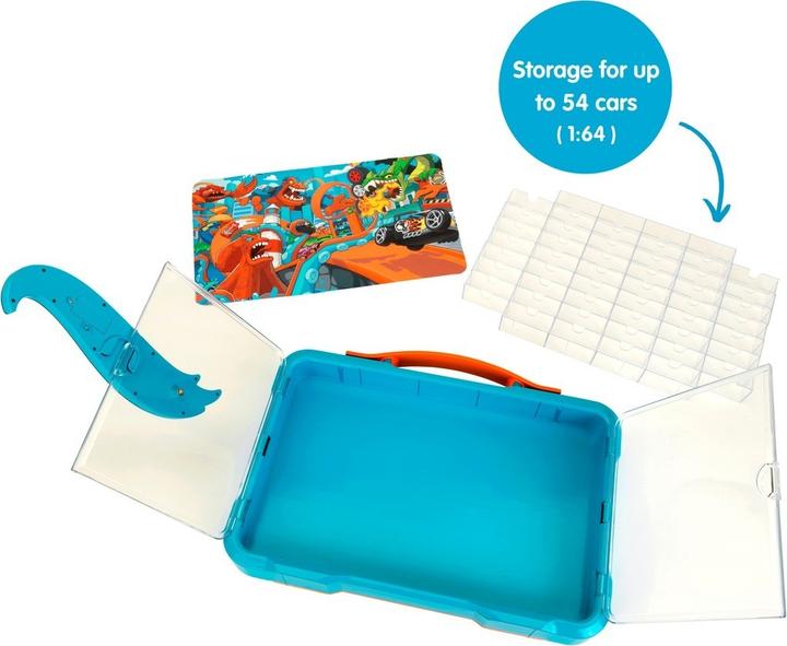 Actual product image Theo Klein Hot Wheels collector's display case