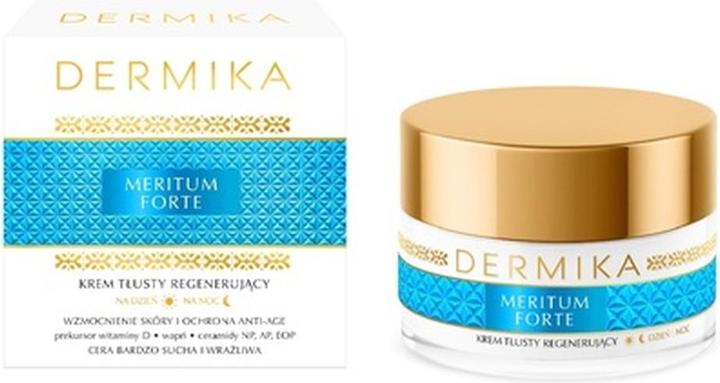 Dermika DERM MERITUM FORTE Krem tłusty regener.dz/n (50 ml, Tagescreme)