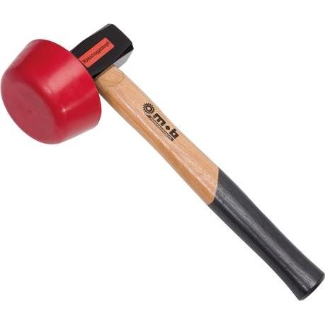 Thumbnail - Peddinghaus, Hammer, Plattenlegerhammer 'Komfort' mit Eschenstiel auswechselbarer Spezial-Gummiaufsatz (2350 g)