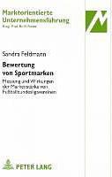 Produktbild Bewertung von Sportmarken (Deutsch, Sandra Feldmann, 2007)
