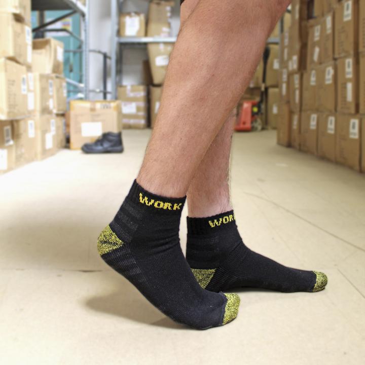 Image du produit Sock Snob 15er Pack Arbeitssocken Kurz | Gepolsterte Sneaker Socken (paquet de 15, 39 - 45)