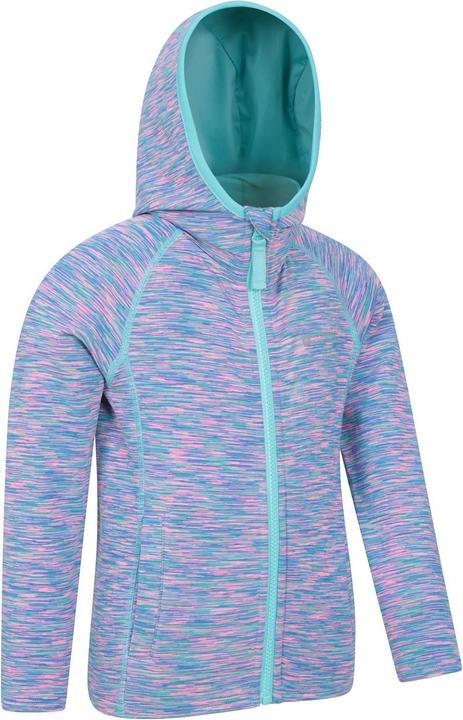 Immagine prodotto Mountain Warehouse Kayleigh II Felpa con Cappuccio e Zip Intera Strisce Bambini (104)
