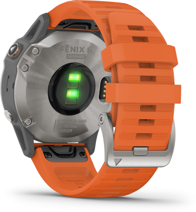 Actual product image Garmin Fenix 6 Sapphire Titanium (47 mm)
