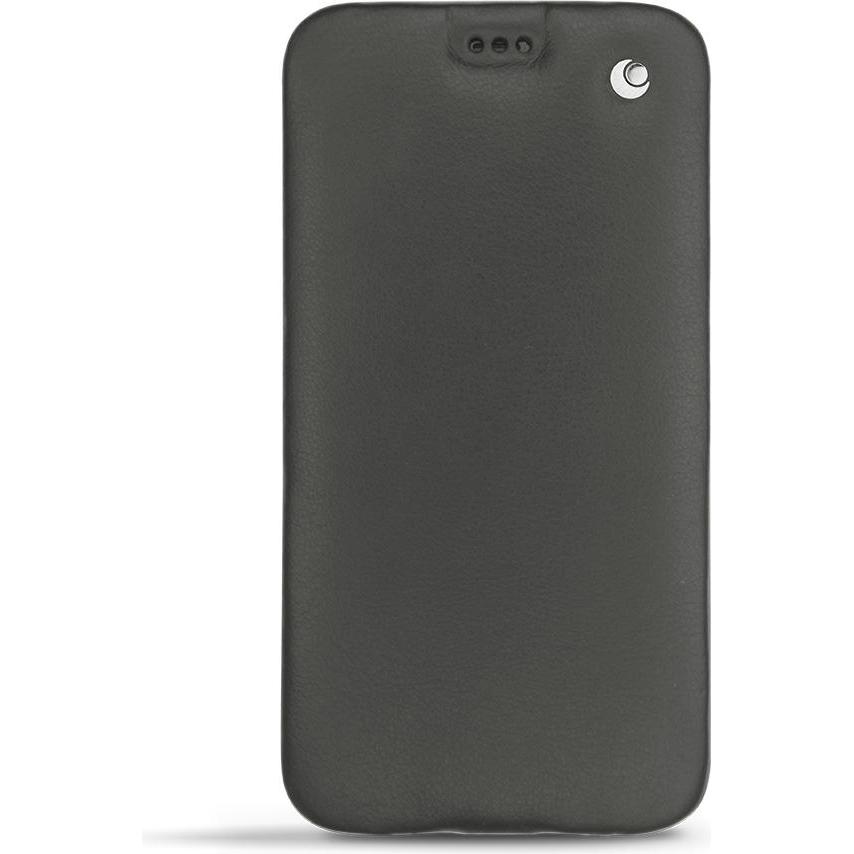 Thumbnail - Noreve Lederschutzhülle vertikal (Apple iPhone 11), Smartphone Hülle, Orange