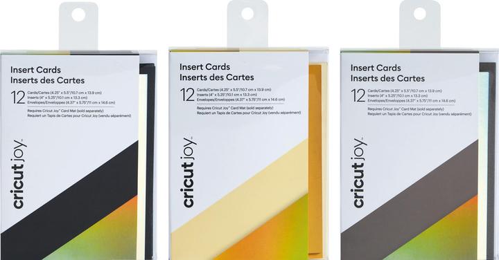 Actual product image Cricut Blank card Joy (12 pcs.)