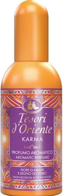 Actual product image Tesori d'Oriente Karma Aromatic Fragrance with Nashi Flower and Cedarwood 100ml (Eau de toilette, 100 ml)