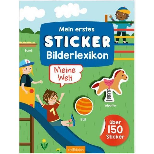 Ars Edition, Sticker, Stickerheft, Bilderlexikon - Meine Welt