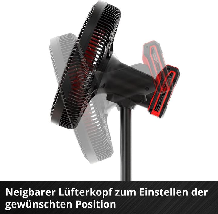 Actual product image Einhell Bodenventilator GE-CF 18/320 P Li-Solo Schwarz