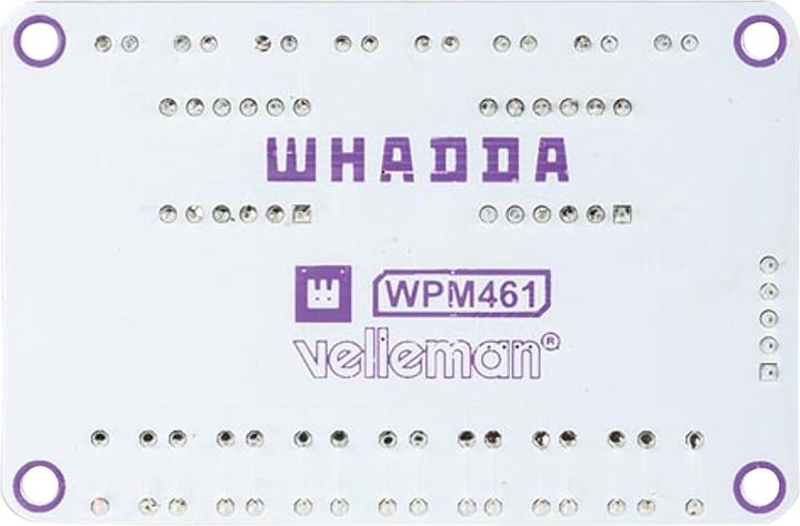 Actual product image Whadda Button and display module with TM1638 chip