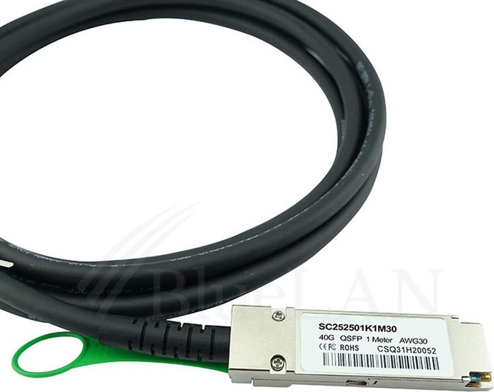 Produktbild CBO IBM 49Y7890 kompatibles BlueLAN DAC QSFP SC252501K1M30
