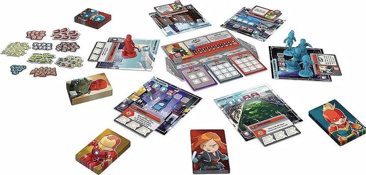 Actual product image Asmodée Marvel United (Ed. Italiana) (Italian, 1 - 4 Players)