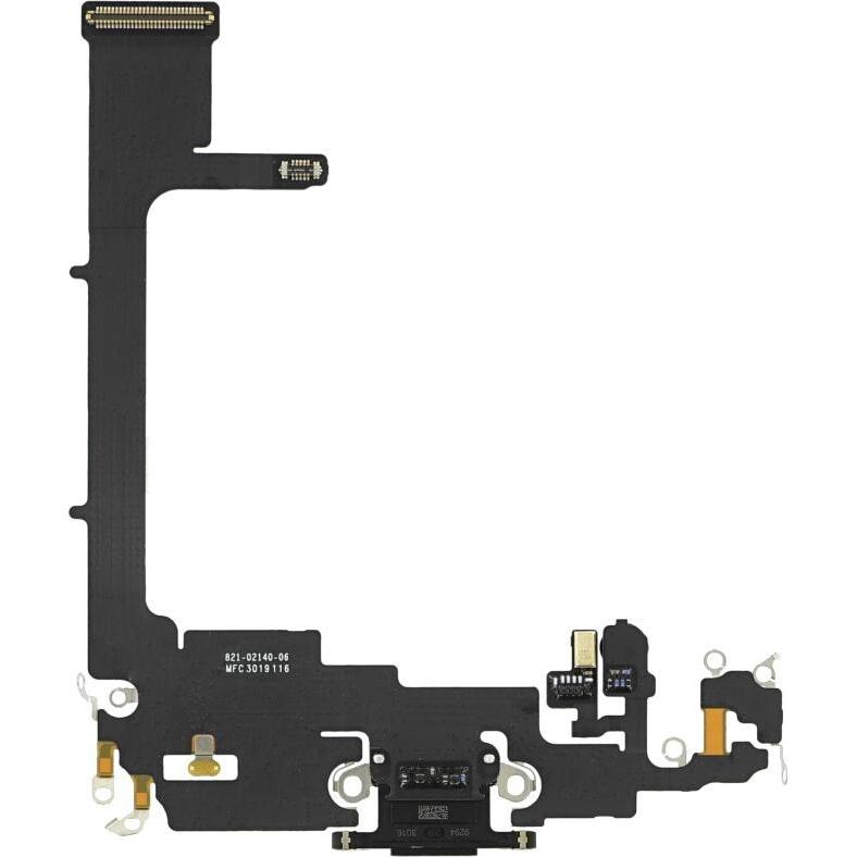 OEM Dock Lightning Flex für iPhone 11 Pro Silber (iPhone 11 Pro), Mobilgerät Ersatzteile, Silber