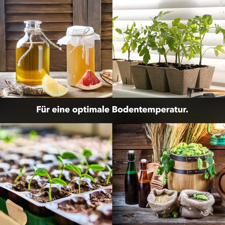 Immagine prodotto HBN Heizmatte mit Thermostat für Pflanzen