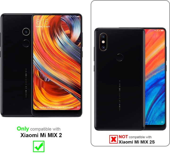 Produktbild Cadorabo Book Jeans Optik Cover (Xiaomi Mi Mix 2)