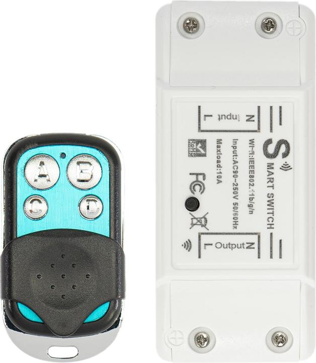 PNI Relais intelligent SafeHome PT09 Remote WiFi, 10A, contrôle Internet, appareil mobile Tuya