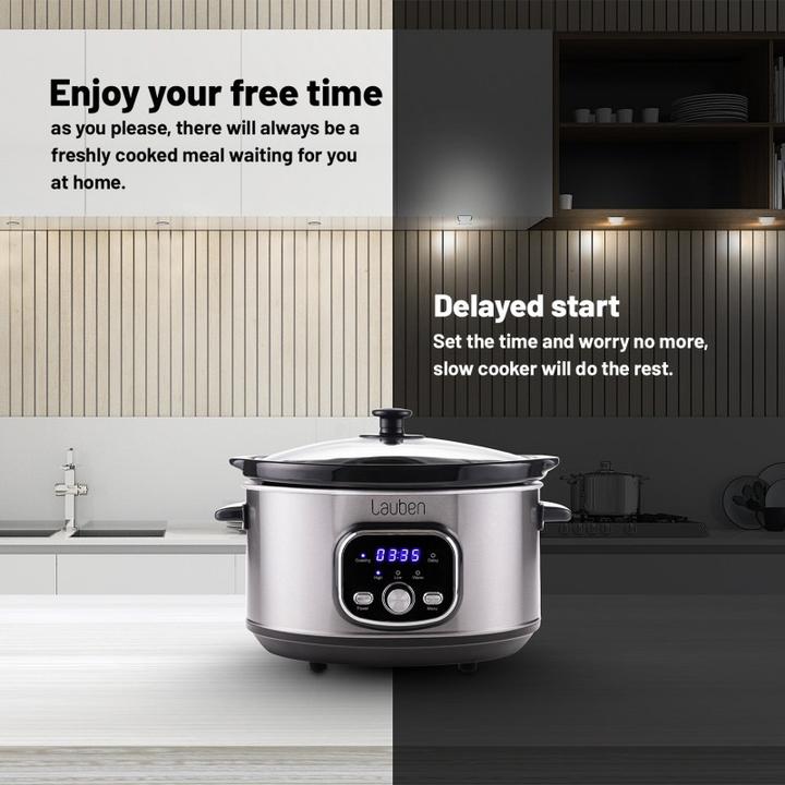 Produktbild Lauben Ryżowar Slow Cooker 3500SB