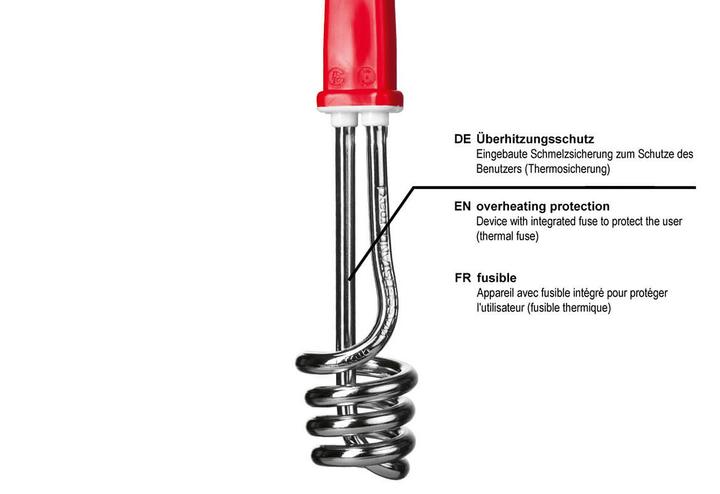 Image du produit Thermoplongeur de voyage RTP 3040 dans un sachet en polyéthylène (1009.81 l)
