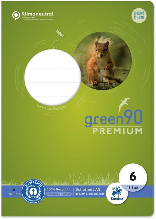 Productafbeelding Staufen Boekje LIN6 A5 16 vellen blanco (A5, Geen, Softcover)