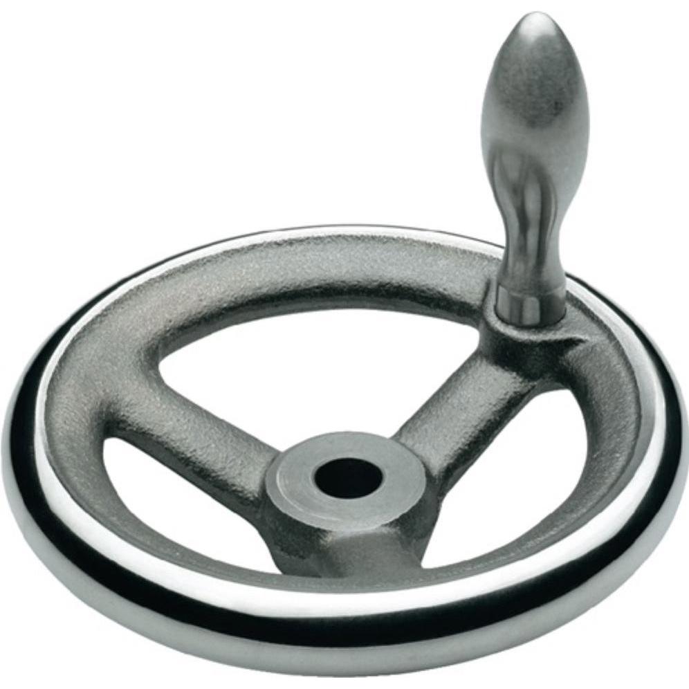 Thumbnail - Ganter, Möbelgriff, Handrad GN 950 b 15 mm d1 100 mm d2 10 mm