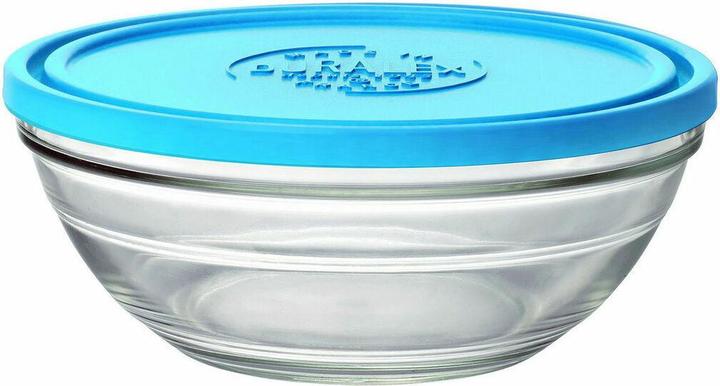 Duralex Runde Schüssel Freshbox Lunchbox 20x8,2cm blauer D