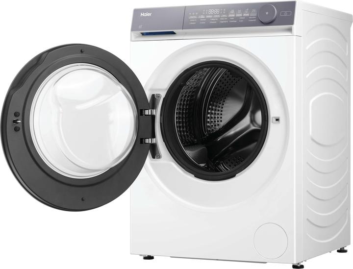 Produktbild Haier Frontlader-Waschmaschine, 12 Kg, 1400 Umdrehungen, Weiss (12 kg, Links)