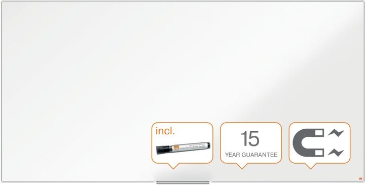 Actual product image Nobo Magnetic whiteboard Impression Pro 120 cm x 240 cm (240 x 120 cm)
