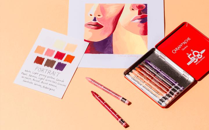Produktbild Caran d'Ache Neocolor II (Mehrfarbig, 10 x)