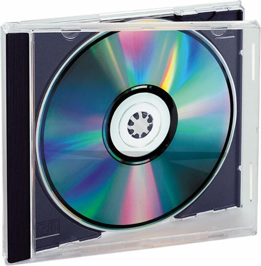 Image du produit Vivanco Bo?tier CD Jewel pour un CD, pack de 10, noir