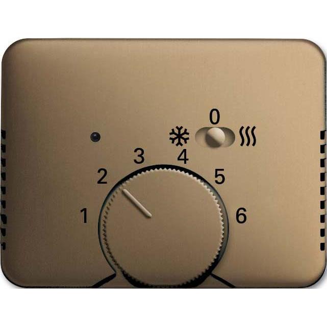 Busch-Jaeger Temperaturreglerabdeckung, Thermostat, Bronze
