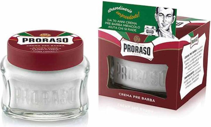 Actual product image Proraso Crema Pre Barba Barbe Dure 100 ml (100 ml, Pre Shave)