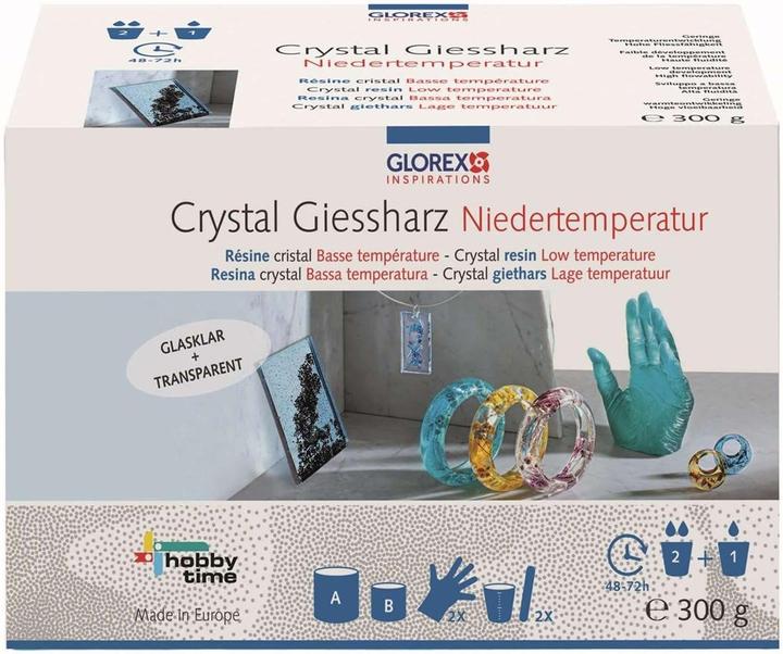 Produktbild Glorex Giessharz Crystal Niedertemperatur 300g