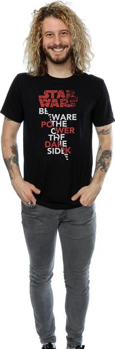 Actual product image Star Wars Mens The Last Jedi Power Of The Dark Side T-Shirt (L)