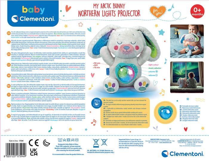 Produktbild Clementoni Nordlichter-Plüsch (26 cm)