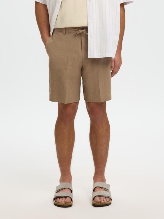 Image du produit Selected Regular Fit Shorts aus Leinengemisch (S)