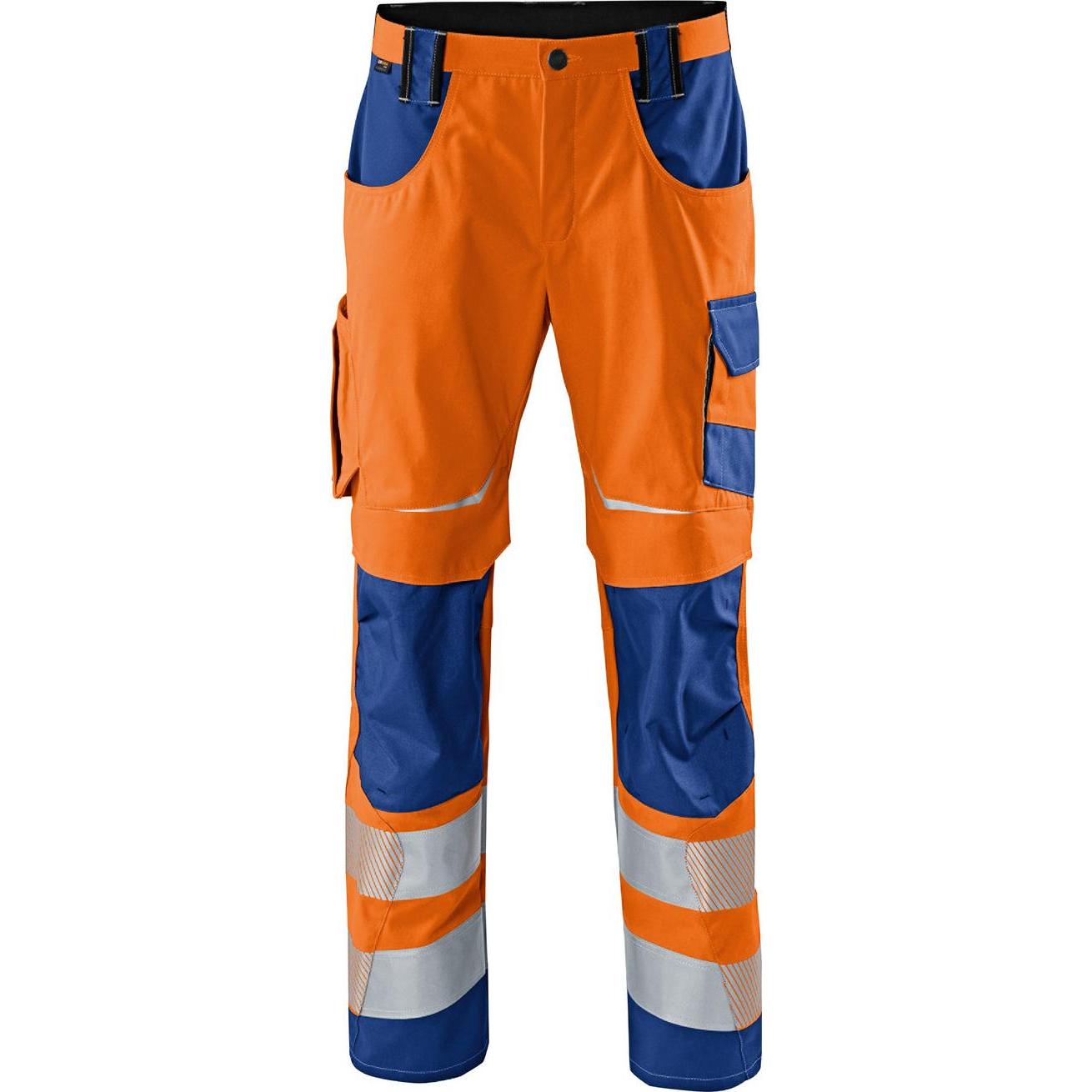 Kübler, Arbeitshose, unisex Warnschutzhose REFLECTIQ orange, kornblau Grösse 54 (54)