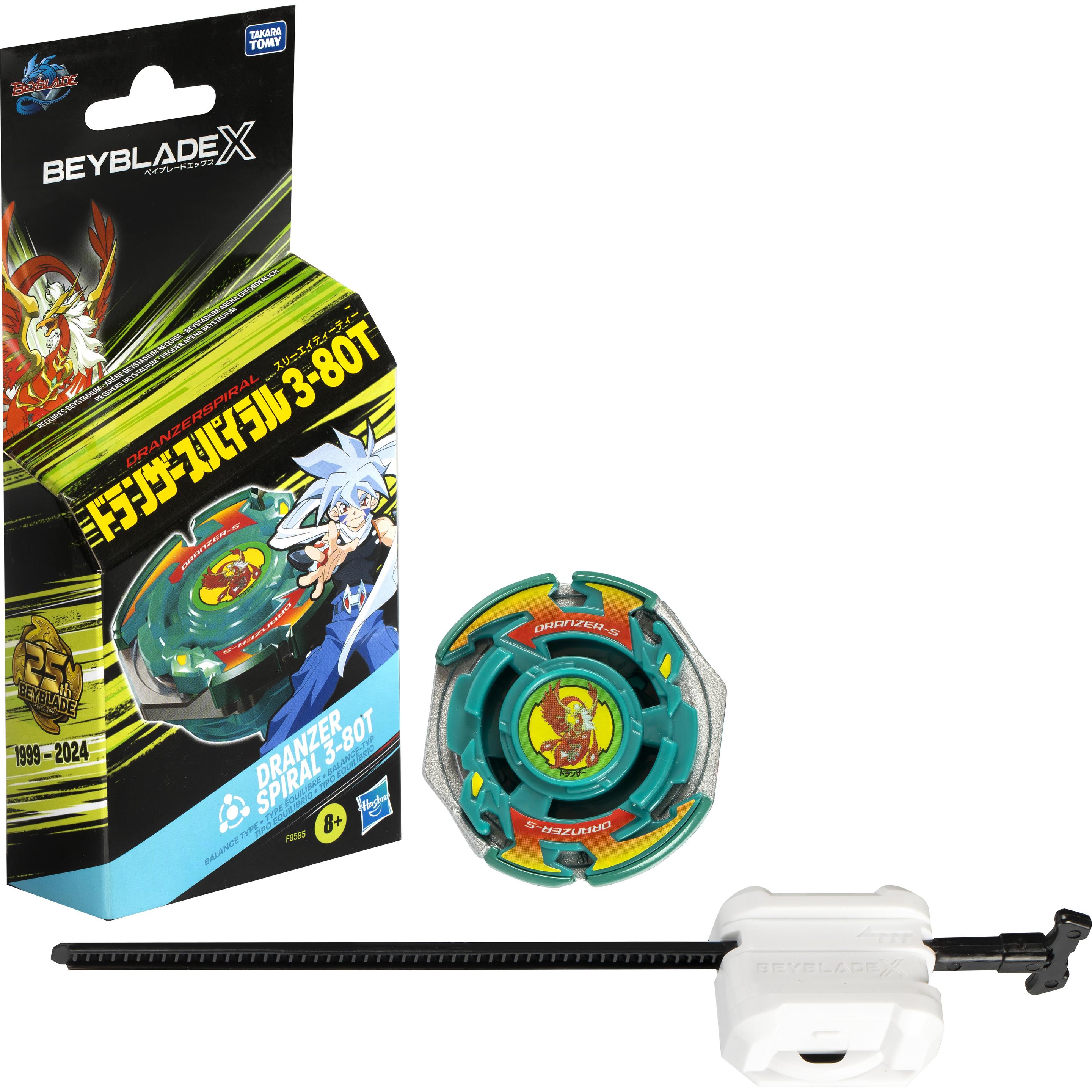 Hasbro Beyblade X Dranzer Spiral 3-80T (Tedesco, Inglese, Francese, Italiano, Svizzero-tedesco)