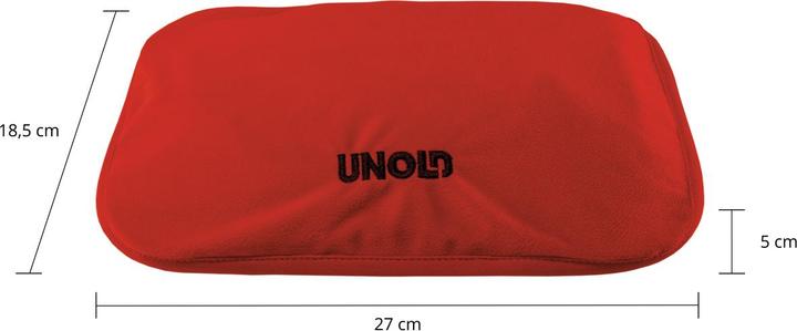 Image du produit Unold 86023 Wärmi Premium Set rot elektr. Heizkissen + Fusswärmekissen