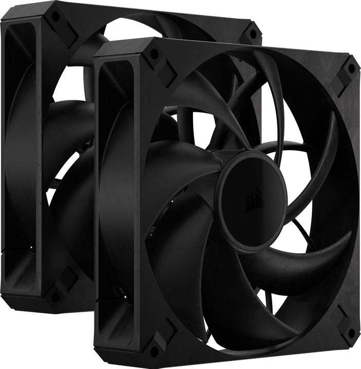 Actual product image Corsair Case Acc Fan RS140 MAX PWM 2x14cm black (140 mm, 2 x)
