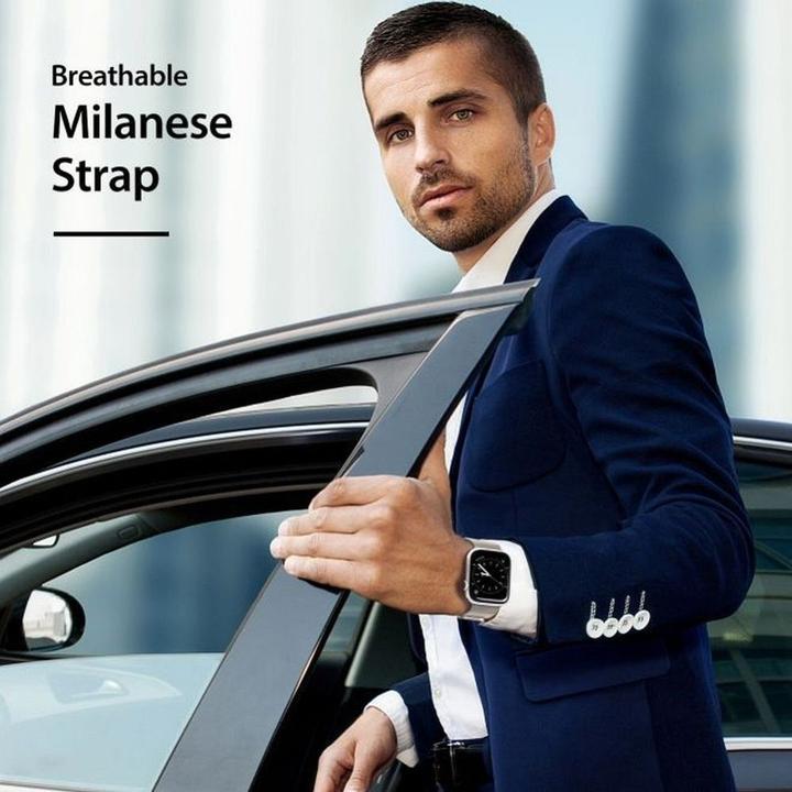 Actual product image Dux Ducis Milanese Series Stainless Steel Replacement Bracelet (41 mm, 38 mm, 40 mm, Stainless steel)