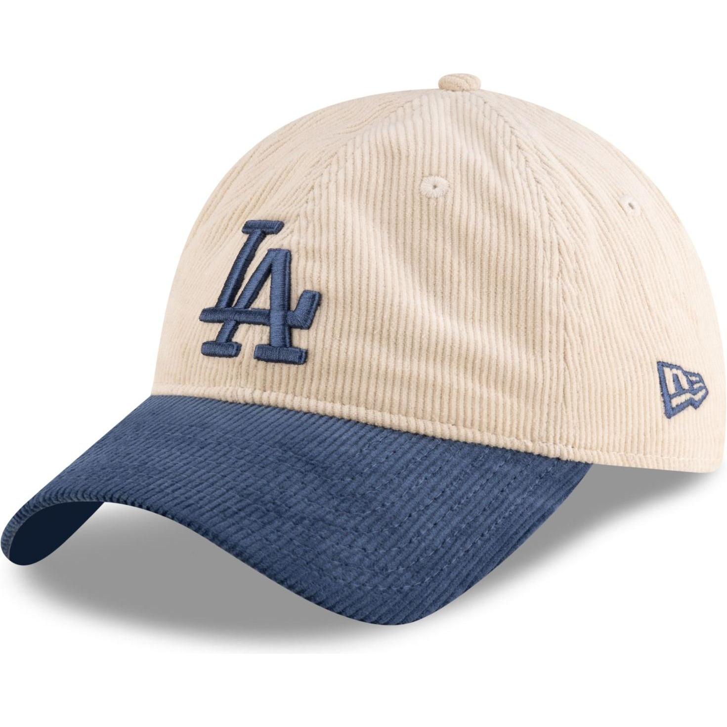 Thumbnail - New Era, Herren, Cap, 9Twenty Strapback Kord Cap - Los Angeles Dodgers, Beige
