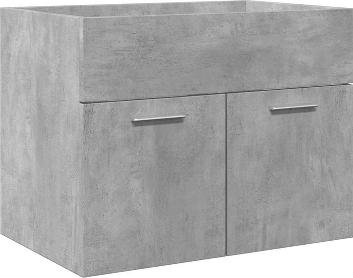Produktbild vidaXL Waschbeckenunterschrank mit Einbaubecken