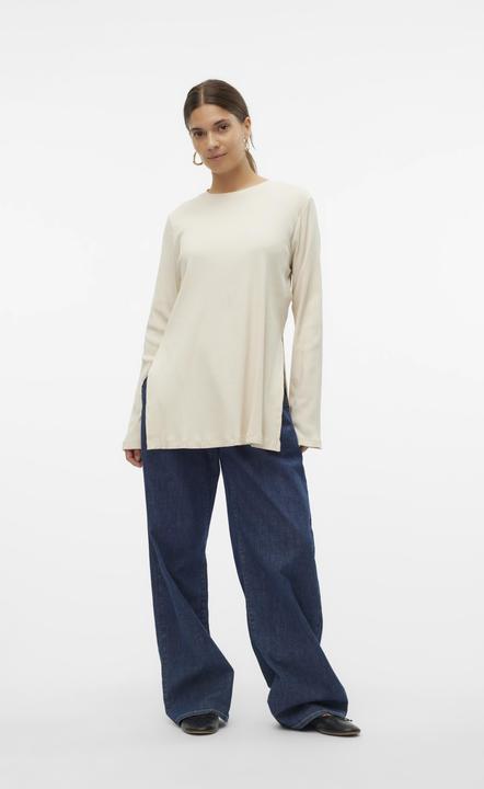 Actual product image Mamalicious Round neck tunic blouse (M)