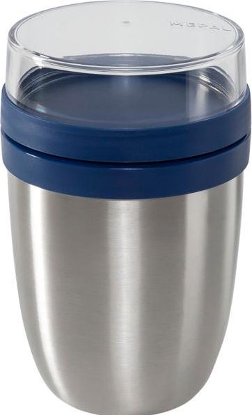 Mepal isoleer lunchpot Ellipse - 500 + 200 ml - Thermos lunchbox - Vivid blue (107647010100)